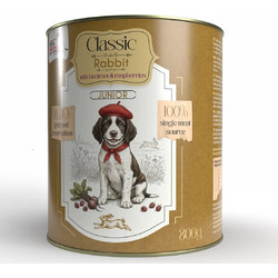 Syta Micha Classic Junior Single Meat Grain Free with Rabbit 800gr