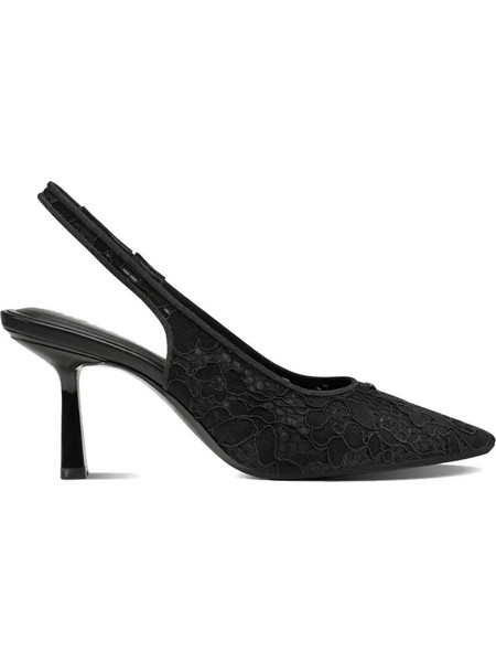 DKNY Natalyn Γόβες Slingback με Λεπτό Ψηλό Τακούνι Μαύρες K3656919-0071