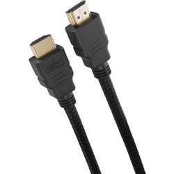 One Καλώδιο Braided HDMI Male to HDMI Male 1.5m Black CC5015