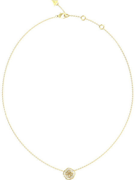 Guess MORNING GRACE Γυναικείο Κολιέ από Ατσάλι Xρυσό JUBN06379JWYGT