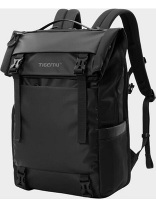 Tigernu T-B91025 Αδιάβροχο Backpack Laptop 15.6" Black