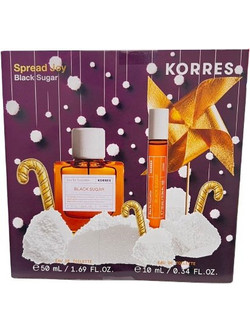 Korres Black Sugar Eau de Toilette 50ml + 10ml