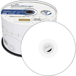MediaRange MR229 Εγγράψιμα CD-R 48x Printable 700MB Cake Box 50τμχ