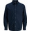 Jack & Jones Ανδρικό Πουκάμισο Βαμβακερό Μακρυμάνικο Κανονική Γραμμή Navy Μπλε 12300385