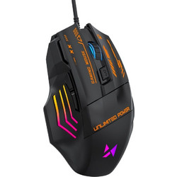 Wozinsky WMGK-1179W Ενσύρματο Gaming Ποντίκι RGB 7200 DPI Black