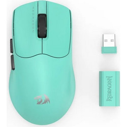 Redragon Axion Ασύρματο Gaming Ποντίκι 45000 DPI Turquoise