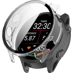 Techsuit Defense360 Pro Πλαστική Θήκη με Προστασία Οθόνης για Garmin Forerunner 70 / 170 43mm Διαφανής