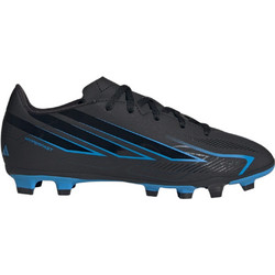 Adidas F50 Hyperfast Club FG KK1306 Παιδικά Ποδοσφαιρικά Παπούτσια με Τάπες Μαύρα Μπλε