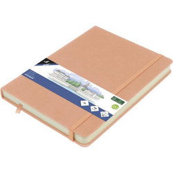 Kangaro Old Pink Sketchbook A5 140gr/m² 160 Κρεμ Φύλλα
