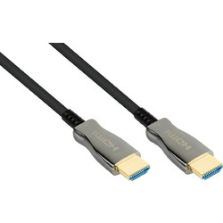 Python Καλώδιο HDMI 2.1 HDMI Male to HDMI Male 30m Black AOC-H21030