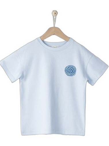 Yell-OH Παιδικό T-Shirt Κοντομάνικο Γαλάζιο 42311121225
