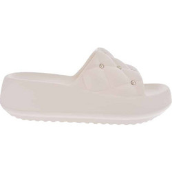 Jomix Γυναικείες Παντόφλες Καλοκαιρινές Flatforms Αντιολισθητικές Λευκές WEF260112