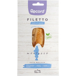 Record Steamed Filleto with Cod 25gr