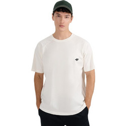 4F Ανδρικό Αθλητικό T-Shirt Μπεζ 4FWAW25TTSHM2373-11S
