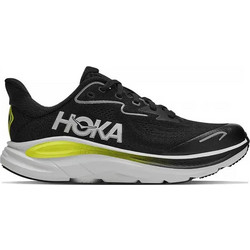 Hoka Clifton 10 Παιδικά Αθλητικά Παπούτσια για Τρέξιμο Μαύρα Κίτρινα 1168860-BKCS