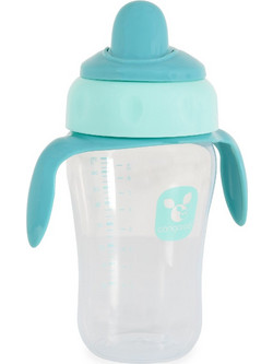 Cangaroo Εκπαιδευτικό Ποτηράκι 6m+ Blue 270ml