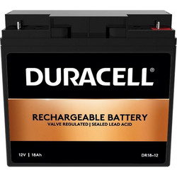 Duracell DR18-12 Μπαταρία Vrla 12V 18Ah