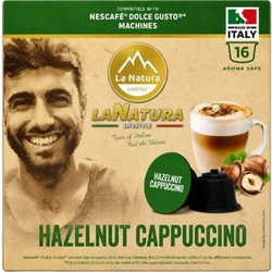 La Natura Lifestyle Κάψουλες Cappuccino Hazelnut Συμβατές με Μηχανή Dolce Gusto 16τμχ