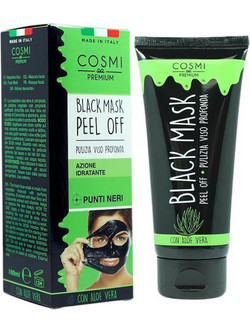 Cosmi Milano Peel-Off Μαύρη Μάσκα Προσώπου 100ml