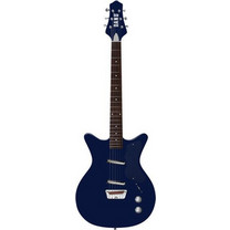 Danelectro Dan O. Cool Ηλεκτρική Κιθάρα Double Cut με Μαγνήτες SS & Ταστιέρα Rosewood Blue