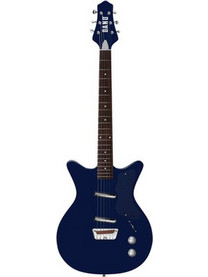 Danelectro Dan O. Cool Ηλεκτρική Κιθάρα Double Cut με Μαγνήτες SS & Ταστιέρα Rosewood Blue