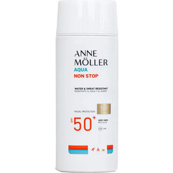 Anne Moller Aqua Non Stop Glow Αντηλιακό Γαλάκτωμα Προσώπου SPF50+ 75ml