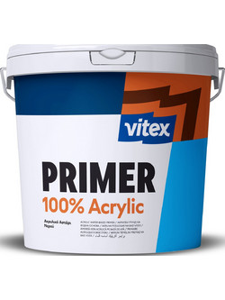 Vitex 100% Acrylic Ακρυλικό Αστάρι Νερού 10lt