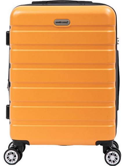 Anda Seat LG2 Βαλίτσα Καμπίνας 55x40x20cm με 4 Ρόδες Πορτοκαλί