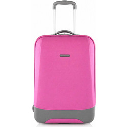 Benetton H0-667761-007 Βαλίτσα Μεσαία 62x42x27cm με 2 Ρόδες Φούξια