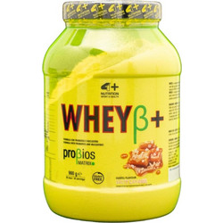4+ Nutrition Wheyβ+ Salty Caramel Πρωτεΐνη Ορού Γάλακτος Χωρίς Γλουτένη 900gr