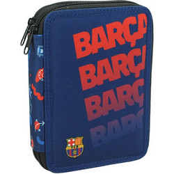 Back Me UP Barcelona Κασετίνα Γεμάτη με 2 Θήκες Navy Μπλε 380-00100