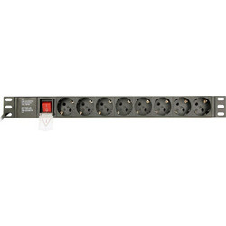 Gembird EG-PDU-014 Πολύπριζο για Καμπίνες Rack 1U
