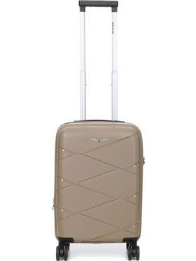Worldline 29880-33 Βαλίτσα Καμπίνας 55x35x20cm με 4 Ρόδες Μπεζ