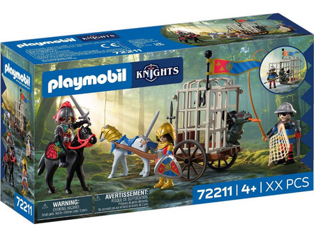 Playmobil Knights Απαγωγή Μικρού Δράκου για 4+ Ετών 72211