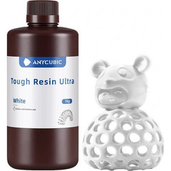 Anycubic Ultra Tough Ρητίνη 3D Printer White 1kg