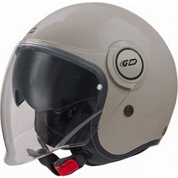 Garibaldi G21 Sunvisor Champagne Κράνος Μηχανής Jet