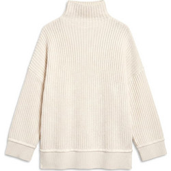 Topshop Γυναικεία Πλεκτή Μπλούζα Εκρού 31001646