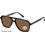 Sunoptic AC366A-SB Ανδρικά Γυαλιά Ηλίου Aviator Κοκάλινα Ταρταρούγα με Καφέ Φακό