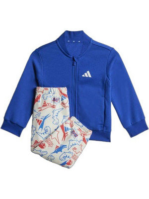Adidas Βρεφικό Σετ Φόρμας Χειμωνιάτικο Royal Blue Λευκό JN2232