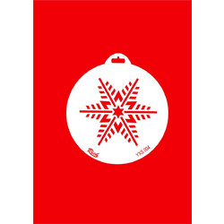 Rich Στένσιλ Σχέδια Christmas 13x14cm 004
