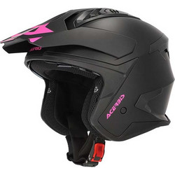 Acerbis Aria Evo Black Pink Κράνος Μηχανής Jet