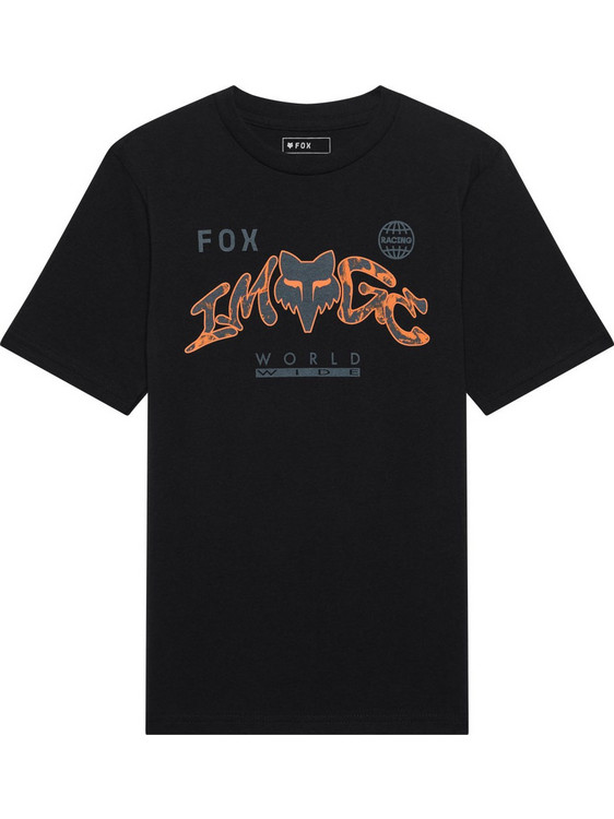 Fox Racing Παιδικό T-Shirt Κοντομάνικο Μαύρο 38451-D95