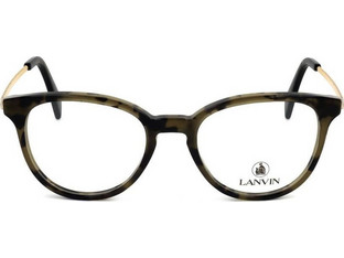 Lanvin LNV2613 317 Γυναικείος Σκελετός Γυαλιών Οράσεως Κοκάλινος Μεταλλικός Χρυσός Πράσινος