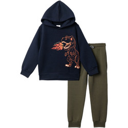 Funky Παιδικό Σετ Φόρμας Navy Μπλε Χακί 227-317119-2
