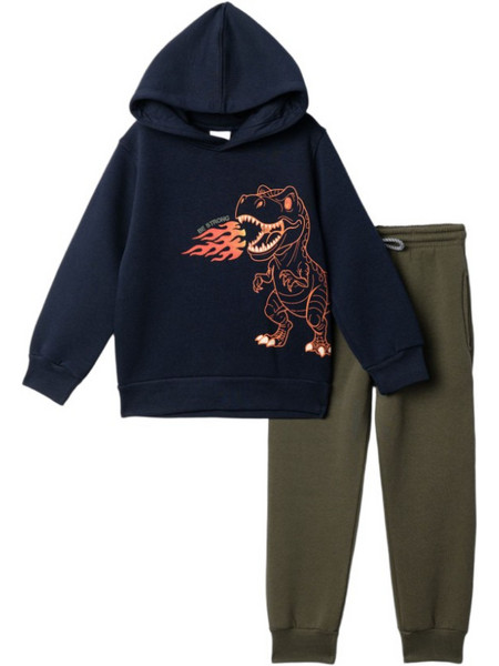Funky Παιδικό Σετ Φόρμας Navy Μπλε Χακί 227-317119-2