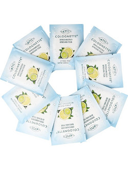 4711 Refreshing Lemon Ενυδατικά Μαντηλάκια Καθαρισμού Προσώπου 10τμχ