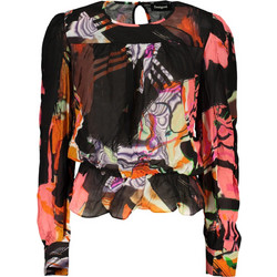 Desigual Γυναικείο Χειμερινό Top Μαύρο 26WWBW02-9019