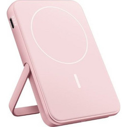 Fresh 'n Rebel 2PBM5000PP Wireless Magsafe Power Bank 5000mAh 7.5W με Θύρα USB-C Pink