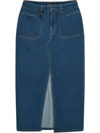 Gas Jeans Utility Μίντι Φούστα Τζιν