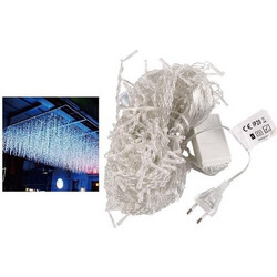 Arrango 240 Χριστουγεννιάτικα Λαμπάκια LED σε Κουρτίνα Εξωτερικού Χώρου Ψυχρά Λευκά 3m AN57386